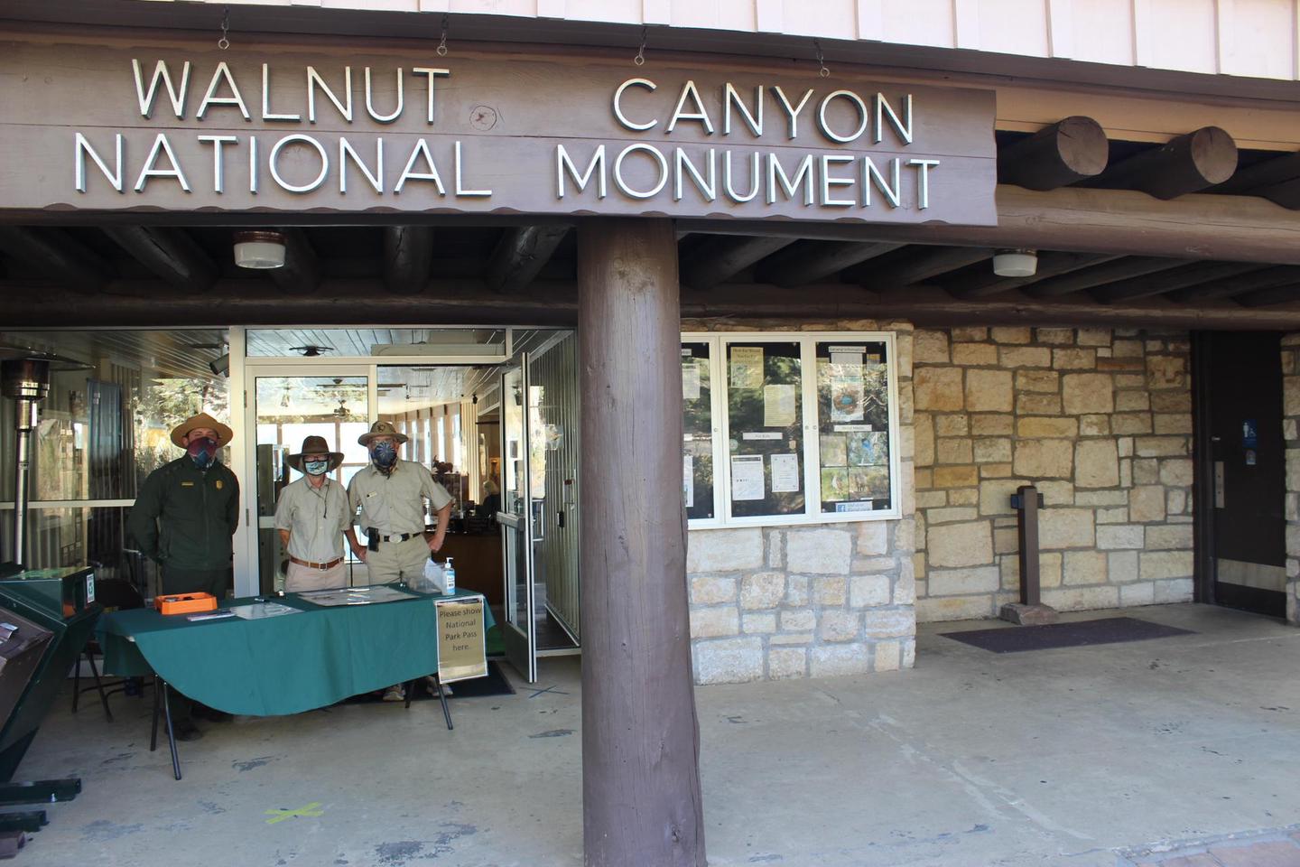 Walnut Canyon's Historic Visitor CenterWalnut Canyon's historic visitor center offers sweeping views of the canyon, a twenty minute film, museum, and the Western National Parks Association store.