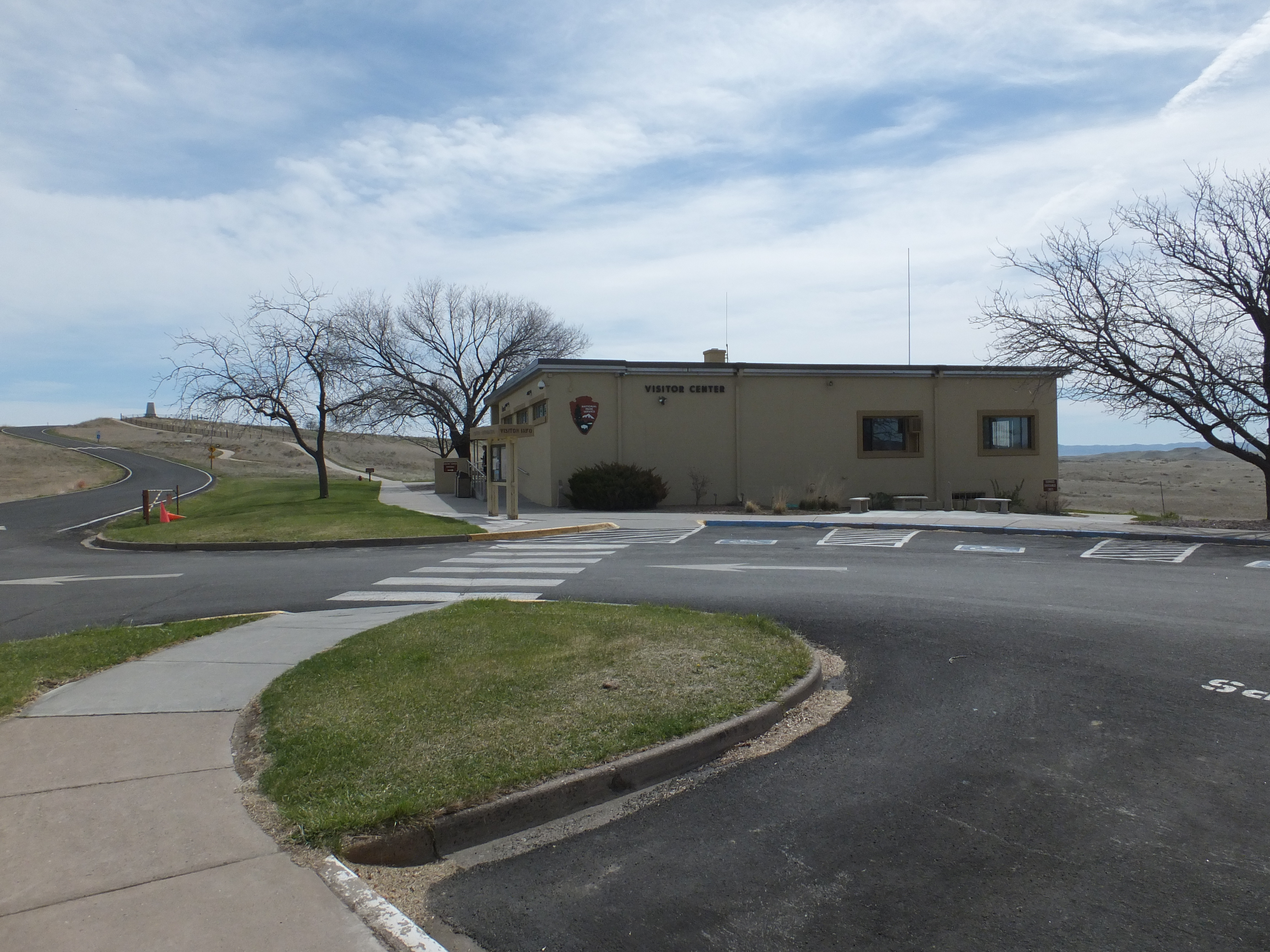 Visitor Center at Little Bighorn Battlefield