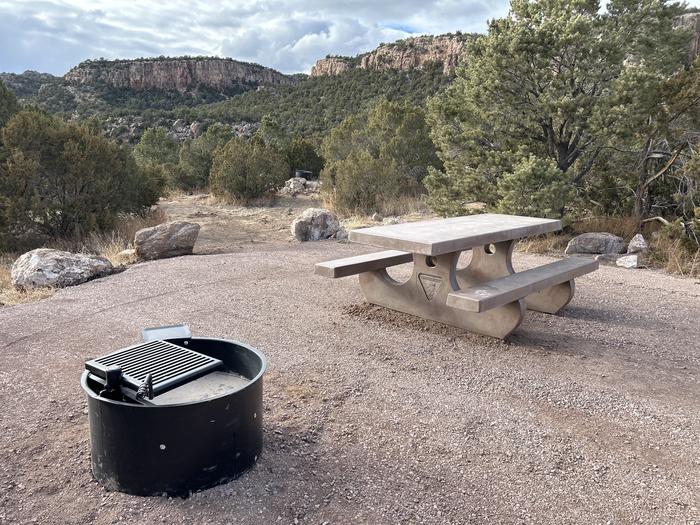 A photo of Site 16 t Sand Gulch Campground with Picnic Table, Fire PitA photo of Site 16 of Loop Sand Gulch at Sand Gulch Campground with Picnic Table, Fire Pit