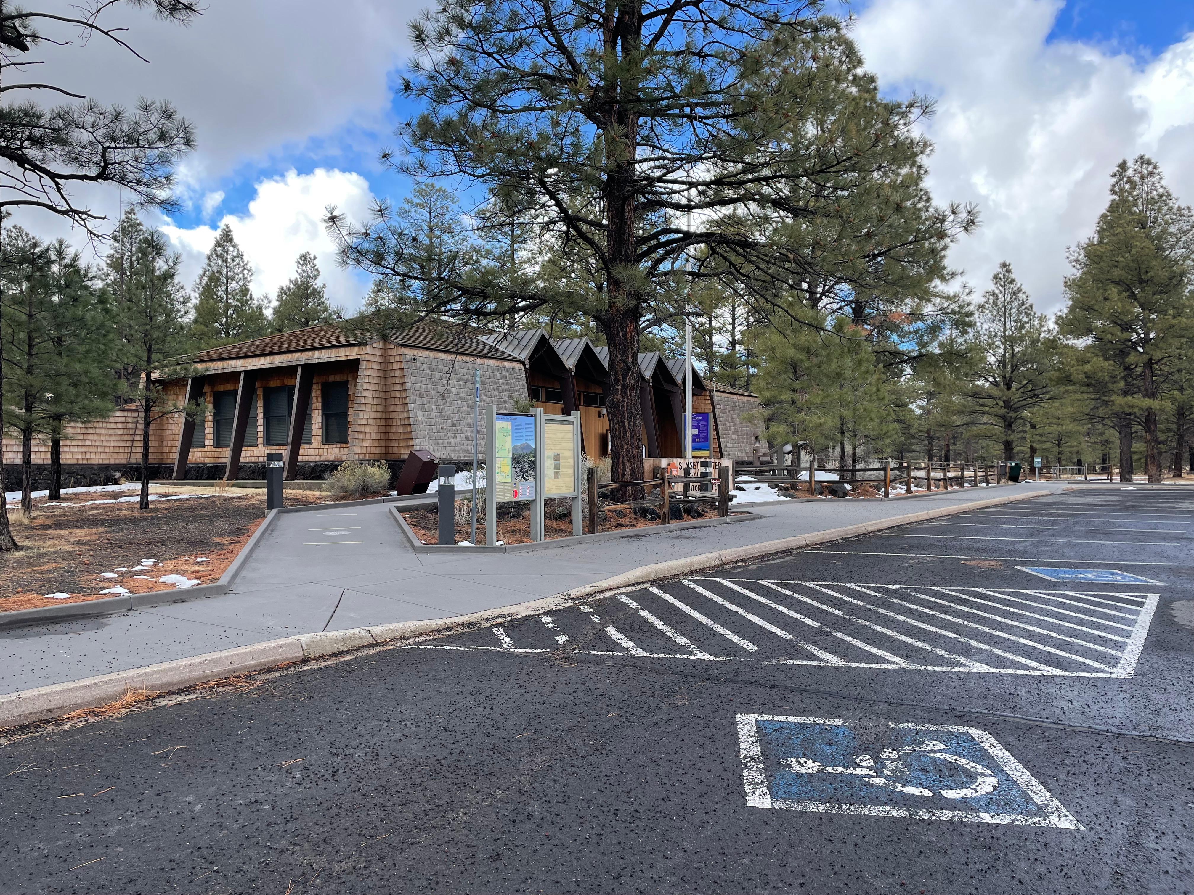 Accessible Parking and Entrance