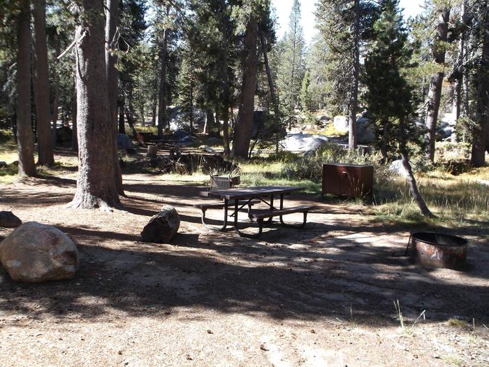 Site 6Wrights Lake Tent site #6