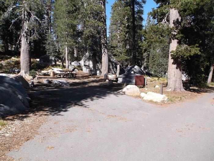 Site 13Wrights Lake tent site #13