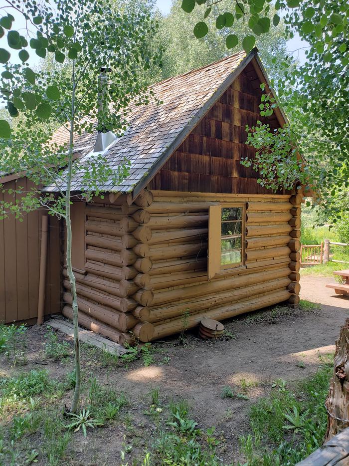Aspen Cabin Exterior 2East Side of Cabin