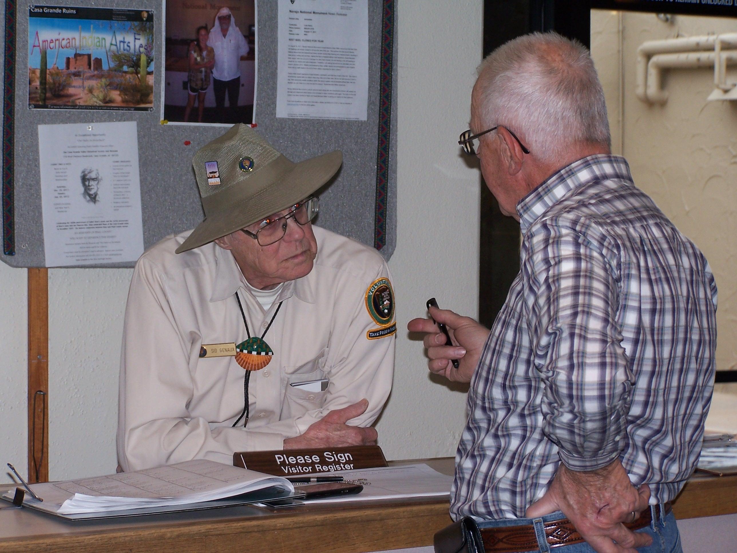 Volunteer Staffing Desk