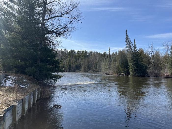 View of the Au Sable River from Au Sable Loop Area