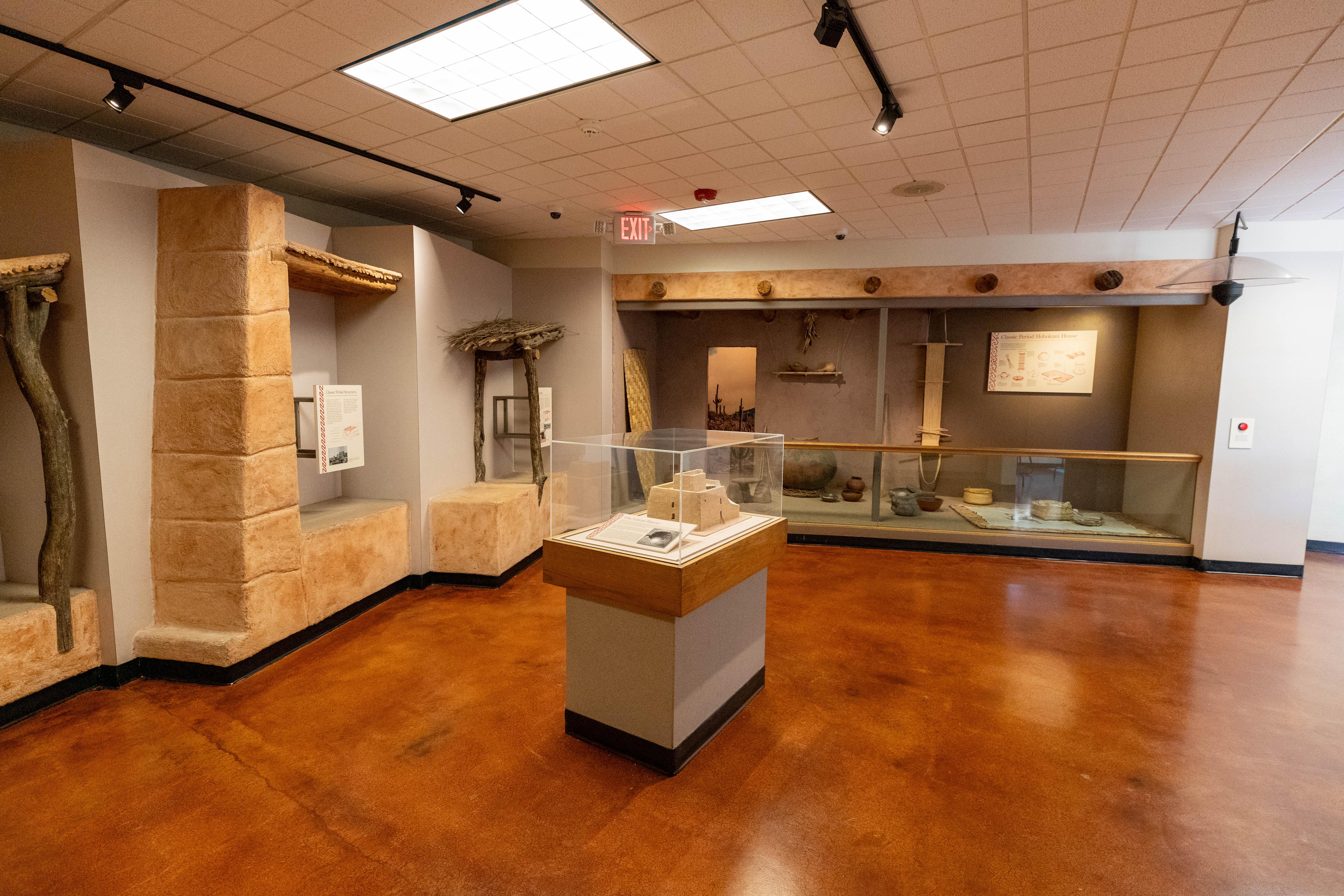 Exhibit at Casa Grande Visitor Center