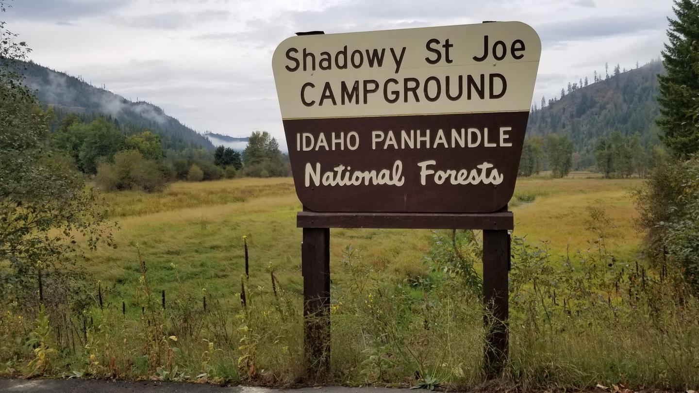 Entrance SignNewly Renovated Shadowy St. Joe Campground
