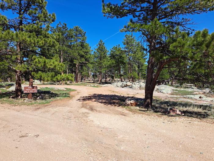 Esterbrook Campground site 1 view 3Other view of Site 1 