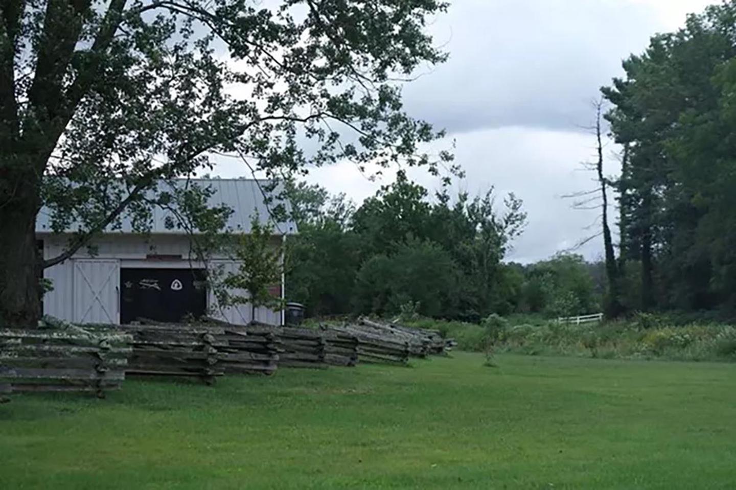 Abingdon Muster GroundsThe W. Blair Keller Jr. Interpretive Center and the Muster Ground