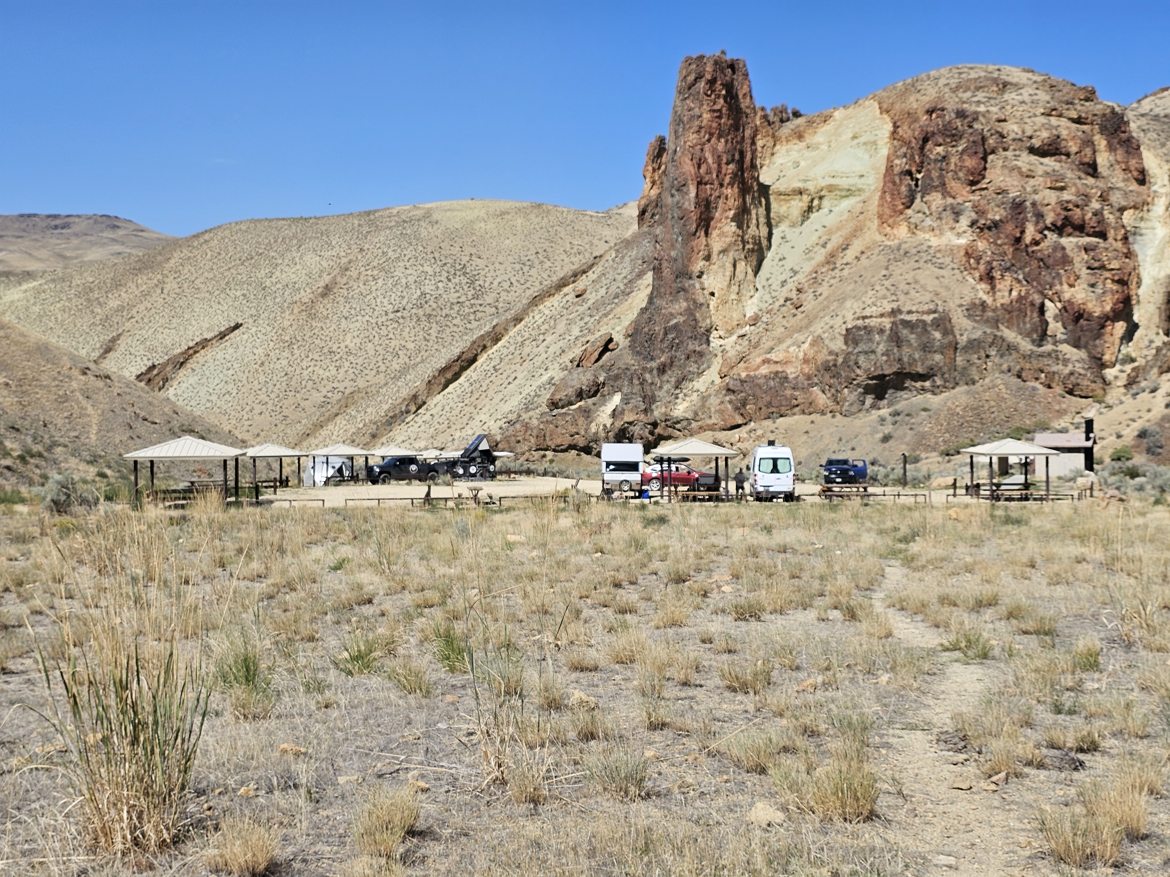 View of Slocum Creek Campground