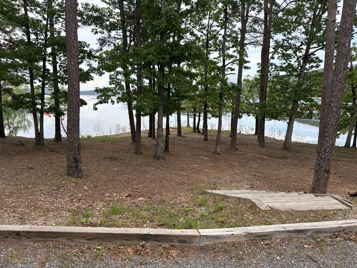 A photo of Site 24 of Loop A at BRADY MOUNTAIN with Waterfront