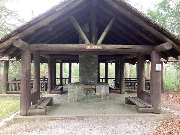 Large Picnic Shelter at Cliffside Lake. DAY USE ONLY