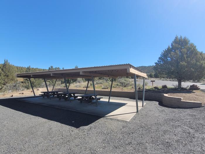 Group Site #1Picnic Shelter and tent space available. 