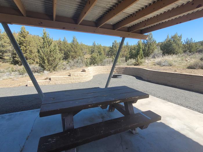 Group Site #1 picnic tables and fire ring amphitheater picnic tables and fire ring amphitheater 