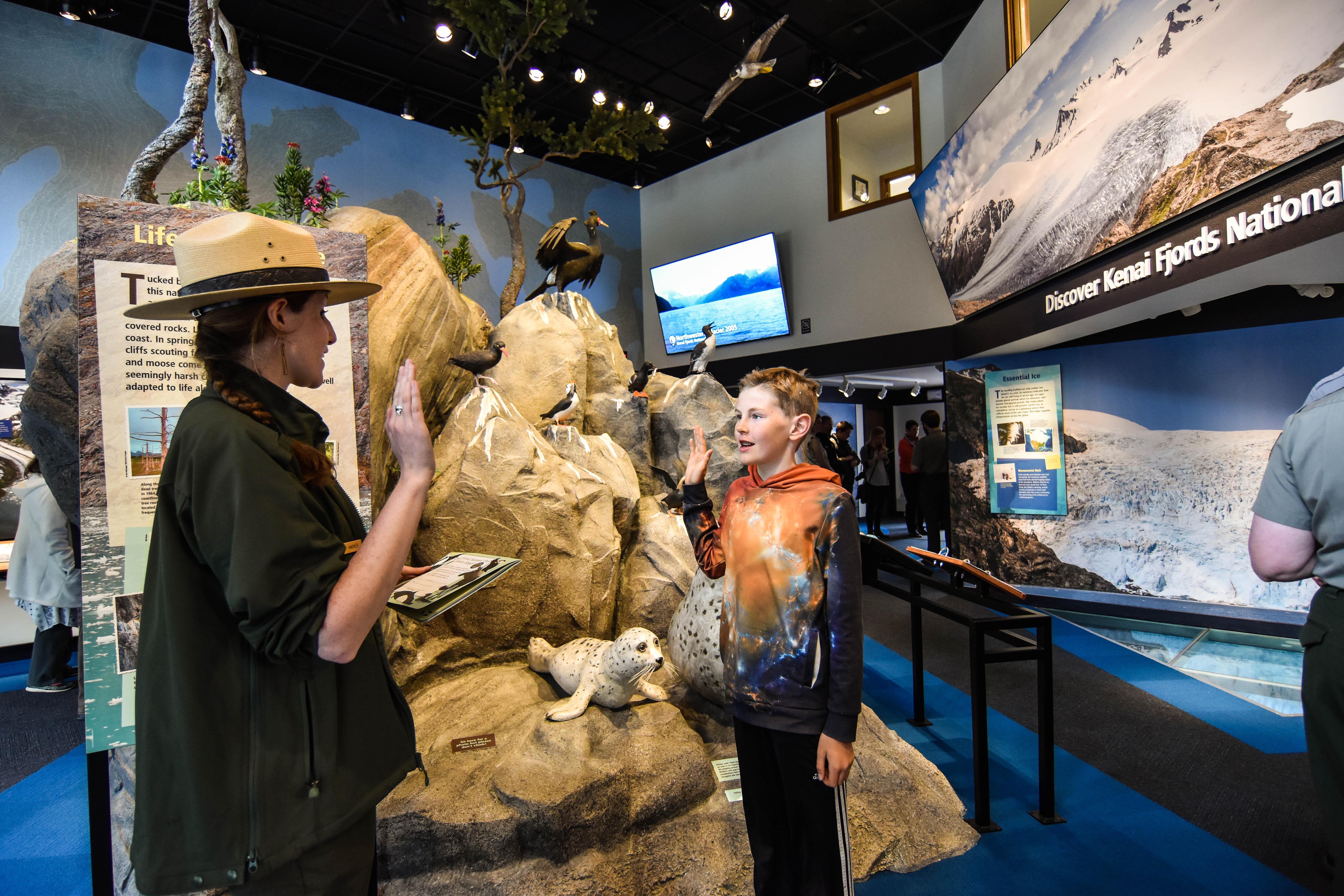 Become a Kenai Fjords Junior Ranger