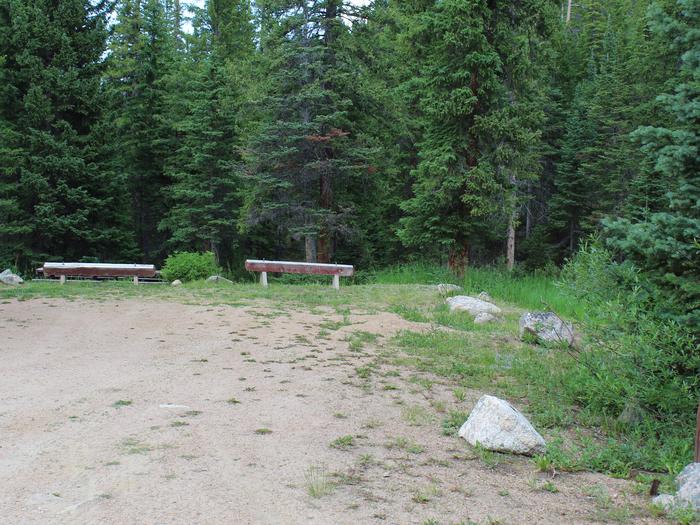 Campbell Creek Campground Site 1Campsite #1