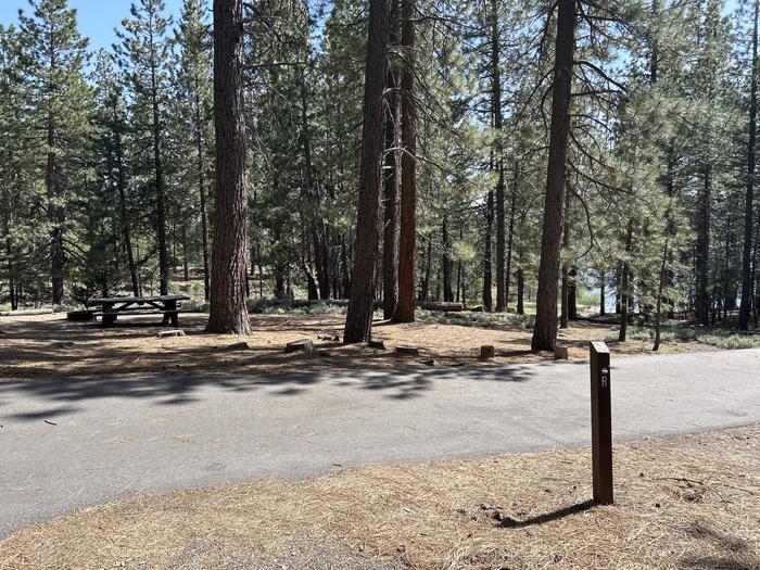 A photo of Site 027 of Loop LOO1 at GRASSHOPPER FLAT with Picnic Table, Fire Pit, Waterfront