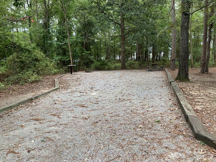 A photo of Site 242 of Loop D at NORTH BEND PARK with Picnic Table, Fire Pit, Shade, Tent Pad