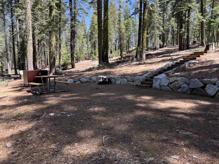 Site 521 tent area.