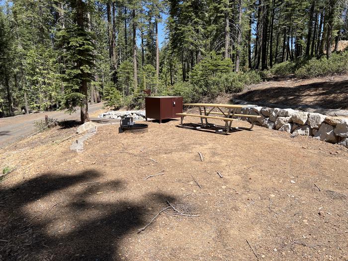 Site 525 tent area.