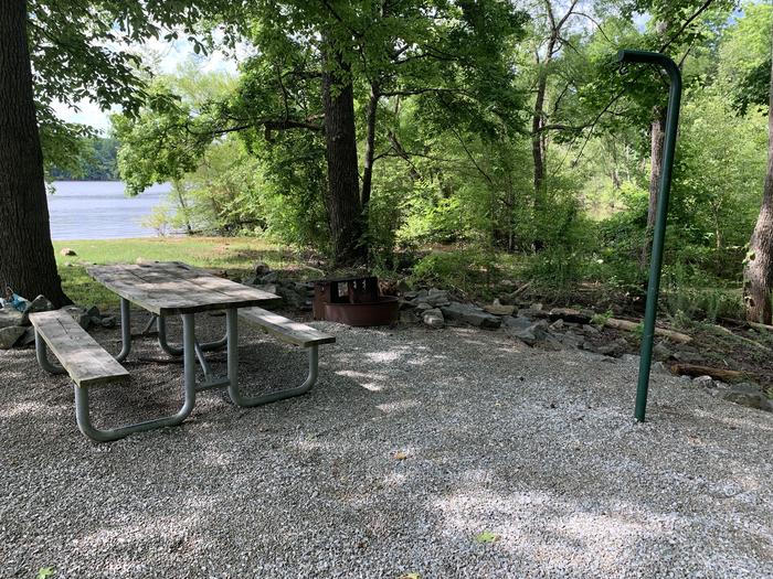 A photo of Site 07 of Loop RLOO at BUFFALO PARK with Picnic Table, Fire Pit, Lantern Pole