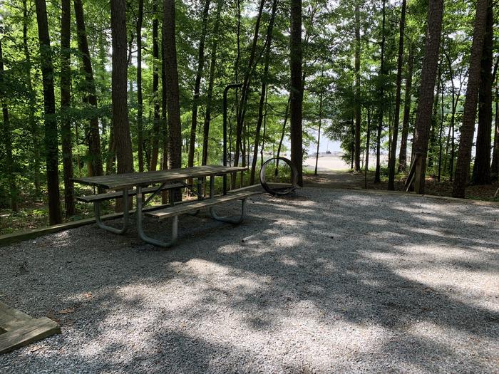 A photo of Site 02 of Loop RLOO at BUFFALO PARK with Picnic Table, Fire Pit, Lantern Pole