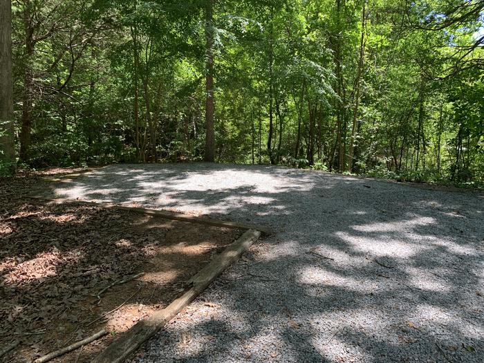 A photo of Site 037 of Loop C33- at RUDDS CREEK REC. AR. with Tent Pad