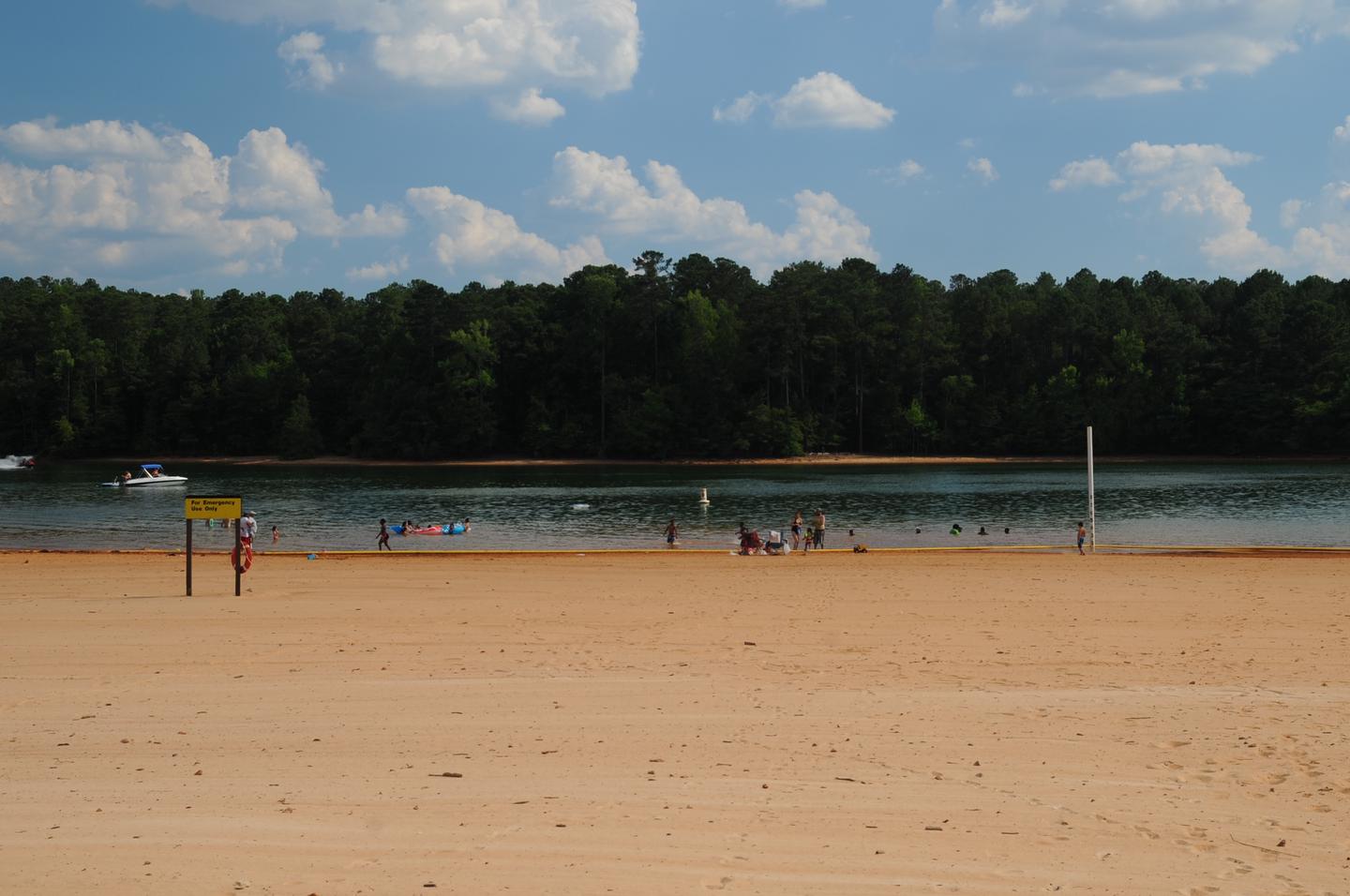 Earl Cook BeachView of Earl Cook Beach, Earl Cook Recreation Area,  West Point Lake