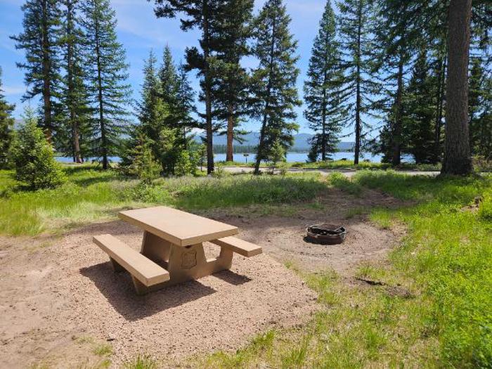 A photo of Site SLS26 of Loop 2 at Seeley Lake Lolo Campground (MT)
