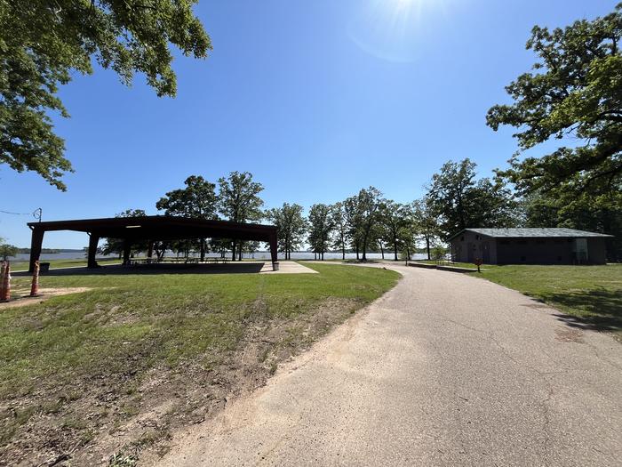 Sportsman's Cove Special Event Area Pavilion and Restroom