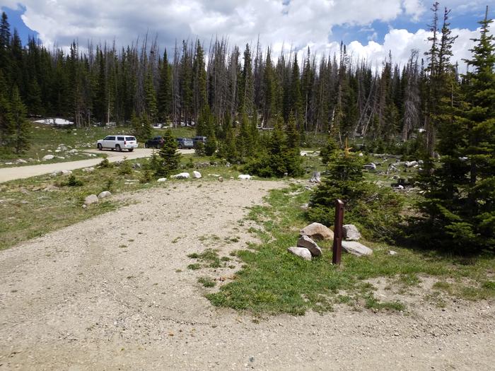 Brooklyn Lake CG site 15 parking