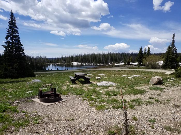 Brooklyn Lake CG site 17 living area