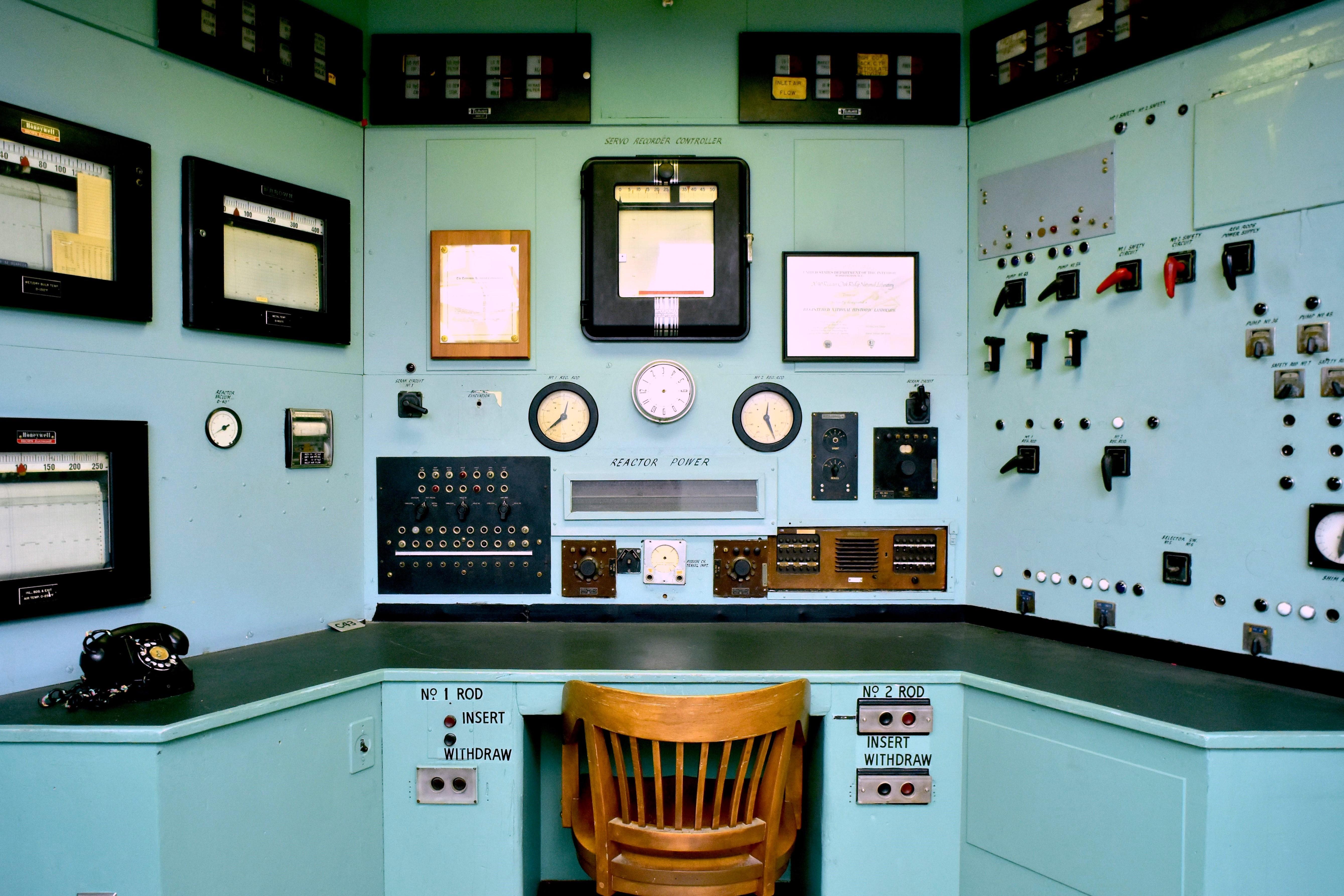 Oak Ridge X-10 Control Panel