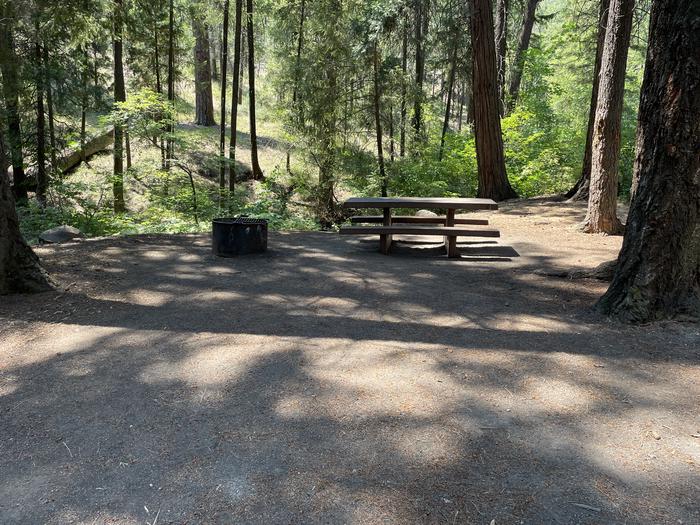 Site 4A photo of Site 013 of Loop LOWE at PERRY SOUTH CAMPGROUND with Tent Pad