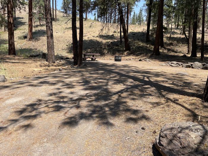 A photo of Site 040 of Loop LOWE at PERRY SOUTH CAMPGROUND with Shade