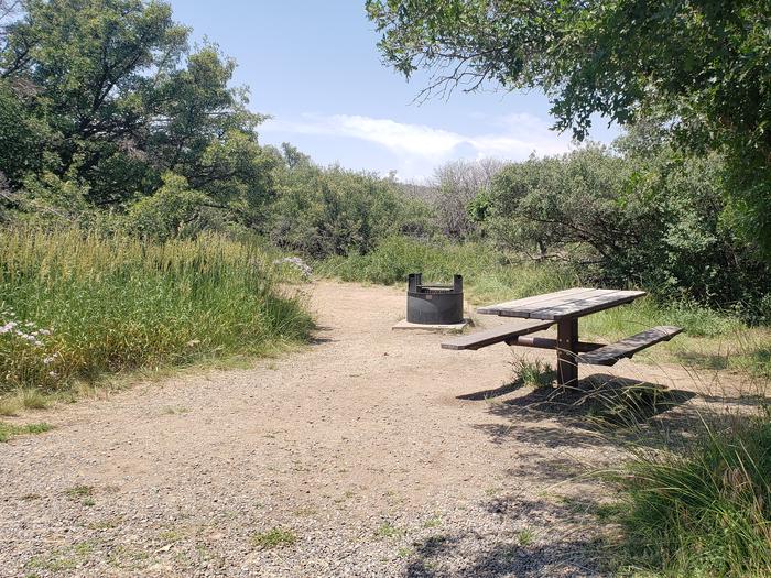 South Rim Campground site C16 amenities