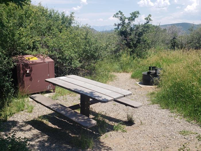 South Rim Campground site C25 amenities