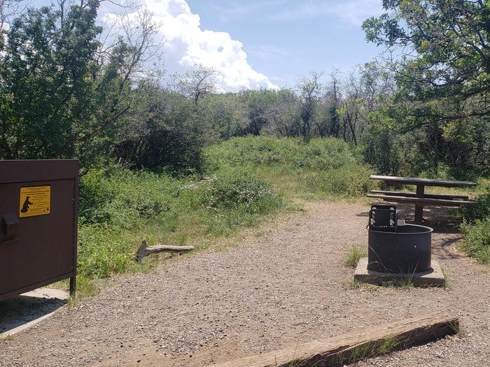 South Rim Campground site C31 amenities