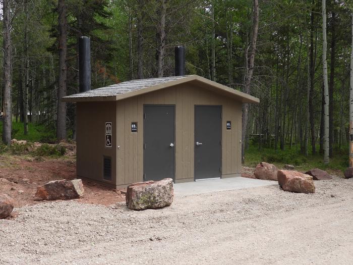 Newly Installed (June 2024) Double Vault Restroom