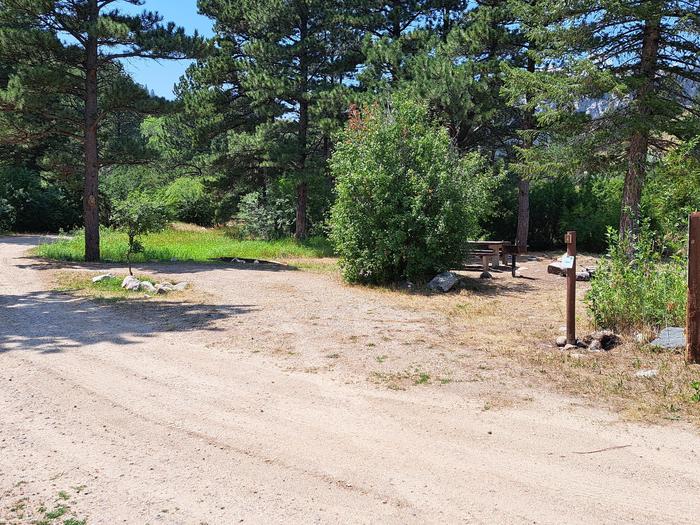 Curtis Gulch Campground site 4 