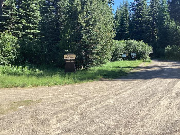 A photo of facility Woodland Campground. 