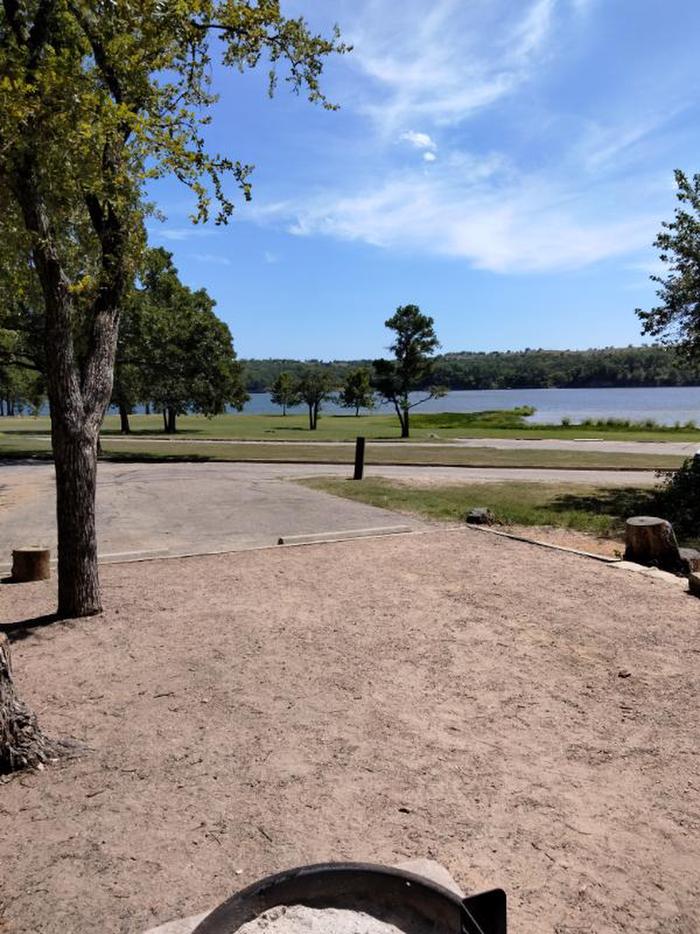 A photo of Site 112D of Loop Loop D at BUCKHORN CAMPGROUND (OK) CHICKASAW NRALake view from Site 112D of Loop Loop D at BUCKHORN CAMPGROUND (OK) CHICKASAW NRA