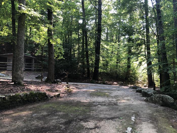 A photo of Site 034 of Loop B at CAVE MOUNTAIN LAKE FAMILY CAMP with No Amenities Shown