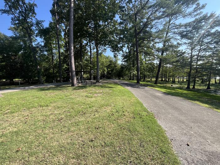 A photo of Site 37 of Loop MAGNOLIA RIDGE  at MAGNOLIA RIDGE with Fire Pit, Lantern Pole, Water Hookup