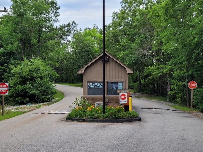 Clarks Hill Park Entrance Station