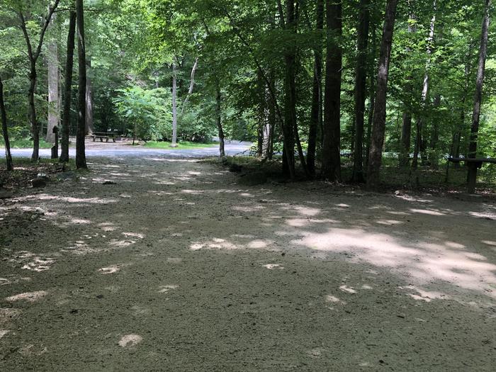 A photo of Site 027 of Loop CAVE MOUNTAIN LAKE FAMILY CAMP at CAVE MOUNTAIN LAKE FAMILY CAMP with No Amenities Shown