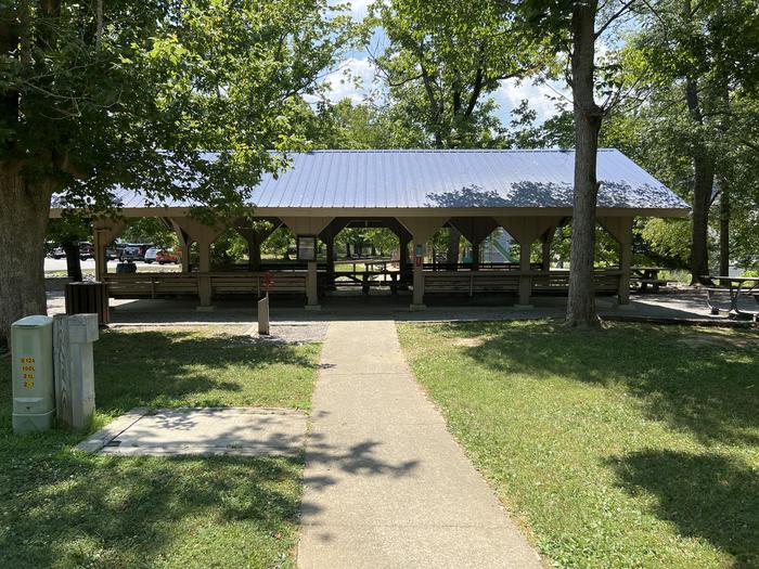 A photo of Site A100 of Loop KEND at KENDALL CAMPGROUND with Shade