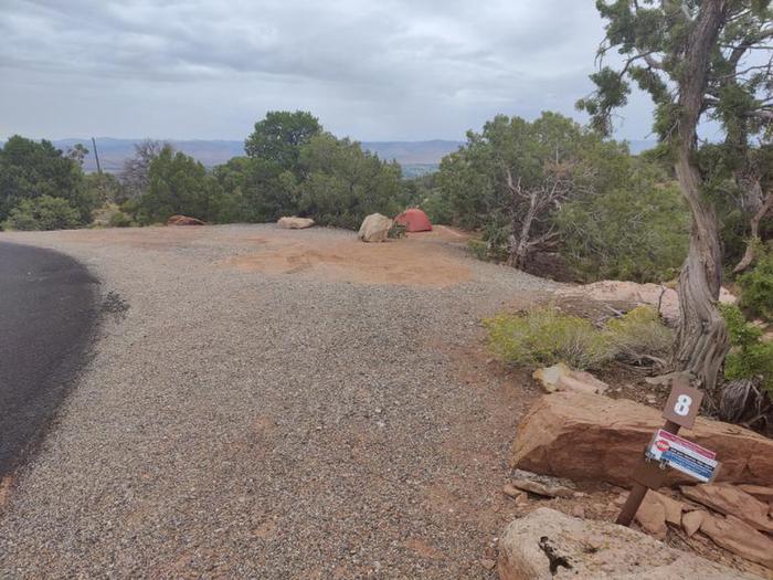 A photo of Site 08 of Loop A at SADDLEHORN CAMPGROUND