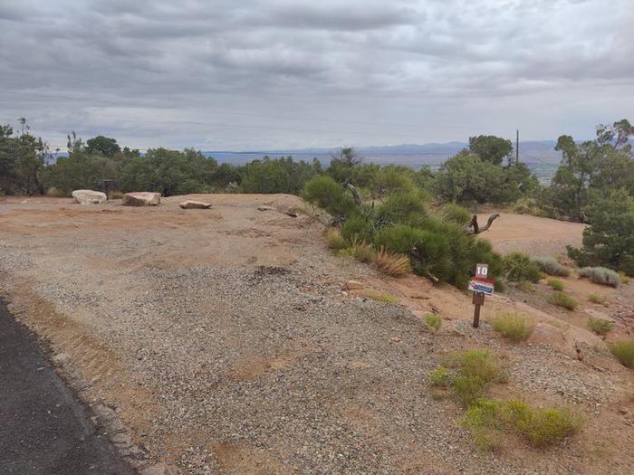 A photo of Site 10 of Loop A at SADDLEHORN CAMPGROUND