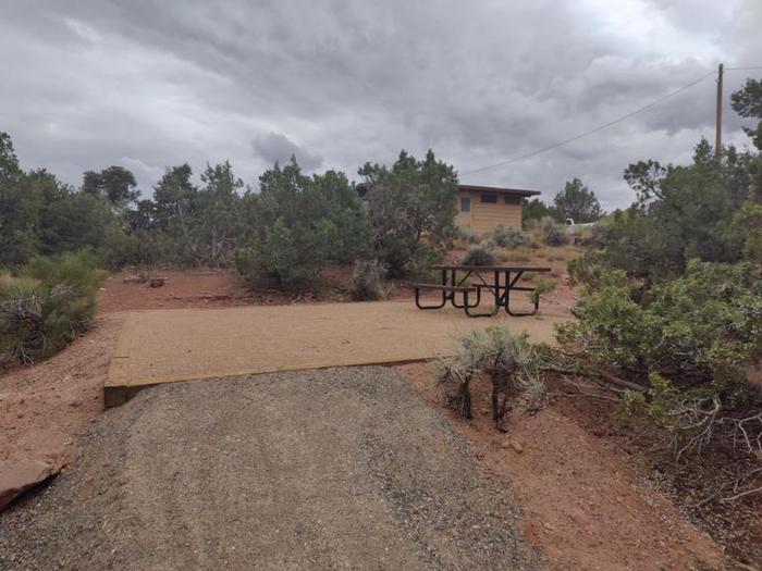 A photo of Site 14 of Loop A at SADDLEHORN CAMPGROUND